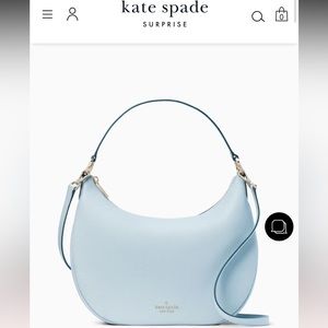 NWT Kate Spade Weston Shoulder Bag Frosty Sky + original shipping box